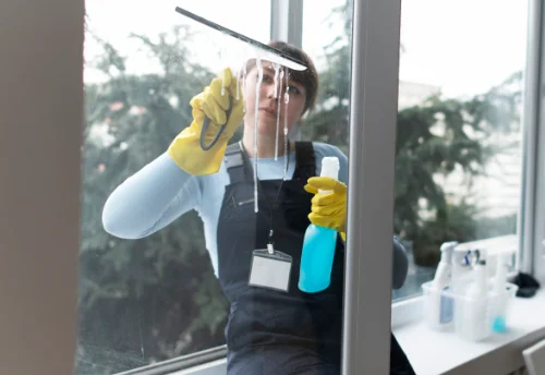 Nettoyage de vitres intérieures et extérieures à Boussac-Bourg